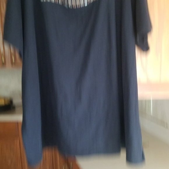 LIZ  &  ME WOMENS TOP BLOUSE SIZE  3X  26/28W - Picture 8 of 12